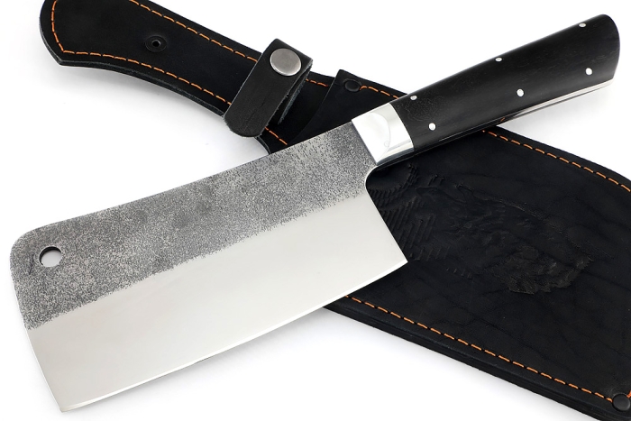 Кухонный топорик Цай Дао (95Х18, венге) цельнометаллический