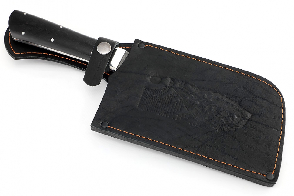 Кухонный топорик Цай Дао (95Х18, венге) цельнометаллический