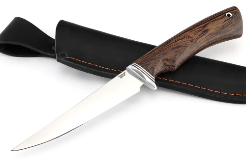 Нож Филейный малый сталь кованая 95Х18 рукоять венге