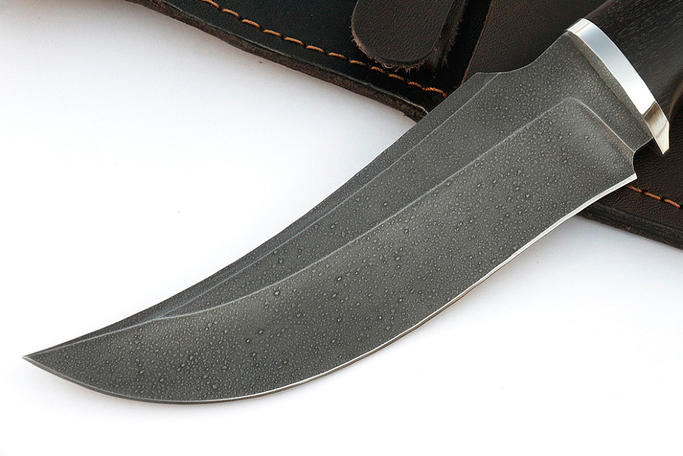 Нож Легион (ХВ5-Алмазка, чёрный граб)