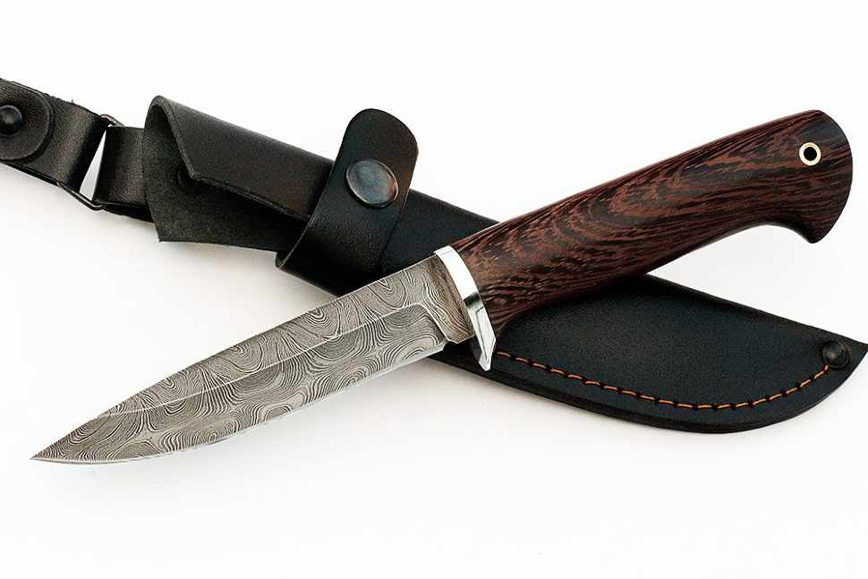 Нож Пантера (дамаск, венге)