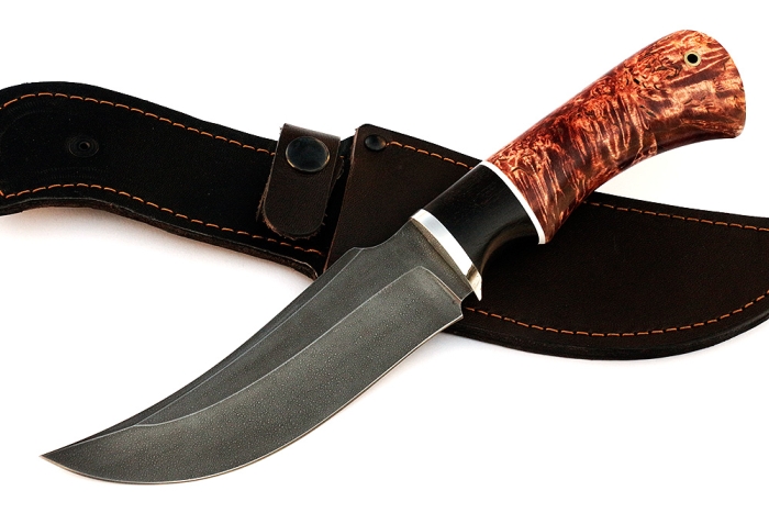 Нож Легион (ХВ5-Алмазка, карельская берёза)