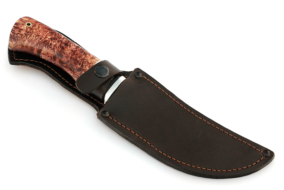 Нож Легион (ХВ5-Алмазка, карельская берёза)