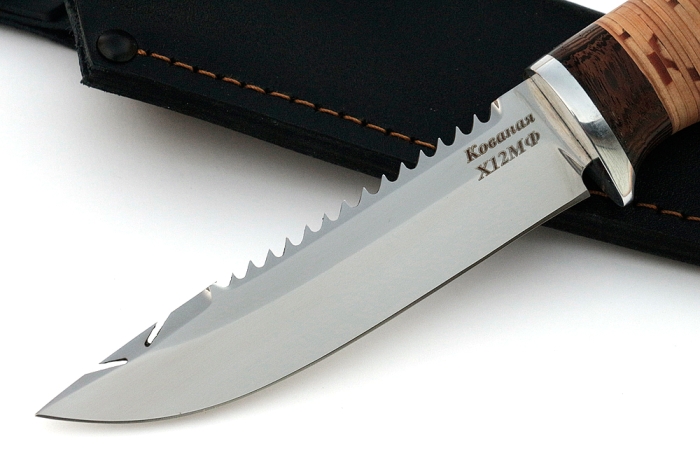 Нож Судак малый (х12МФ, береста)