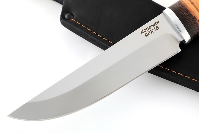 Нож Стрела (95Х18, береста)