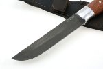 Нож Шеф-повар №4 (Булат, цельнометаллический; рукоять - бубинга) - Нож Шеф-повар №4 (Булат, цельнометаллический; рукоять - бубинга)