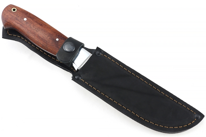 Нож Шеф-повар №4 (Elmax, цельнометаллический; рукоять - бубинга)