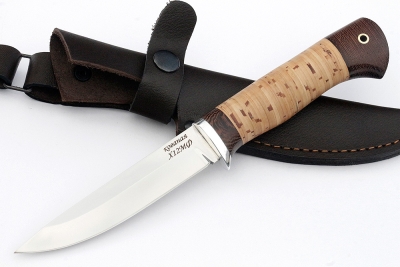 Нож Пантера (х12МФ, береста)