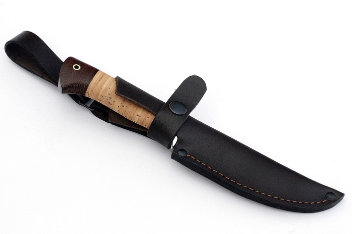 Нож Пантера (х12МФ, береста)