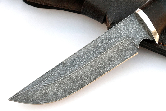 Нож Лесной (ХВ5-Алмазка, чёрный граб)