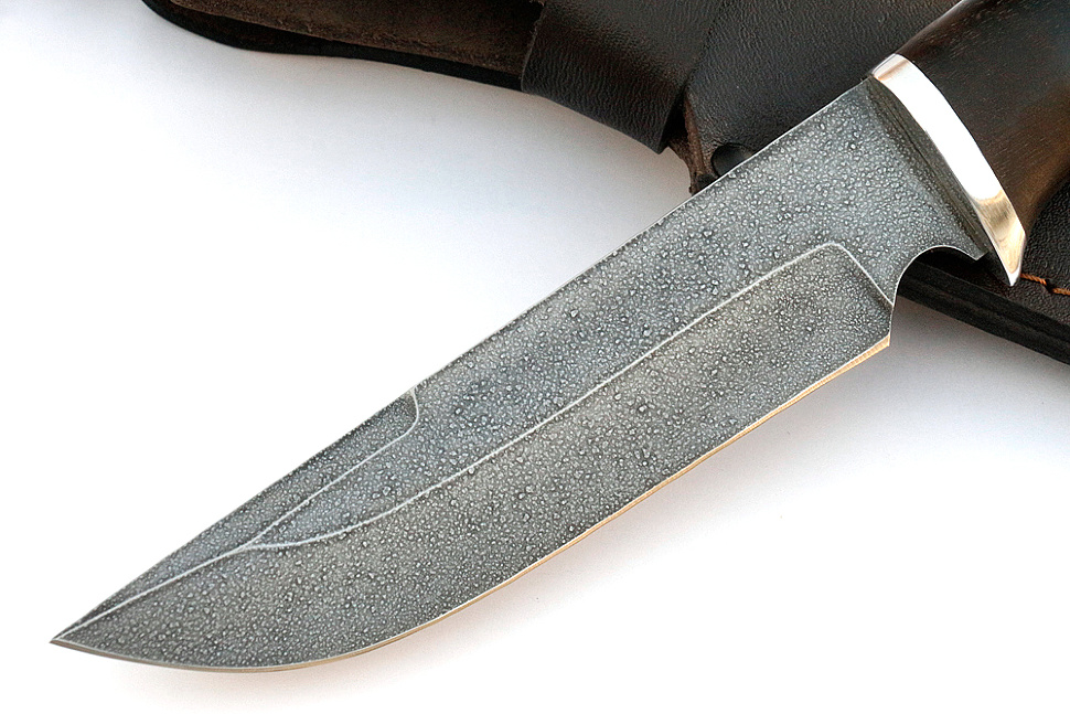 Нож Лесной (ХВ5-Алмазка, чёрный граб)