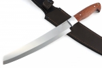 Нож Шеф-повар №2 (Elmax, цельнометаллический; рукоять - бубинга) - Нож Шеф-повар №2 (Elmax, цельнометаллический; рукоять - бубинга)