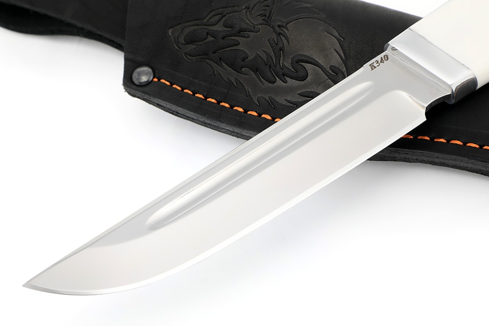 Нож Зубатка-3 (К340, акрил "Триколор")