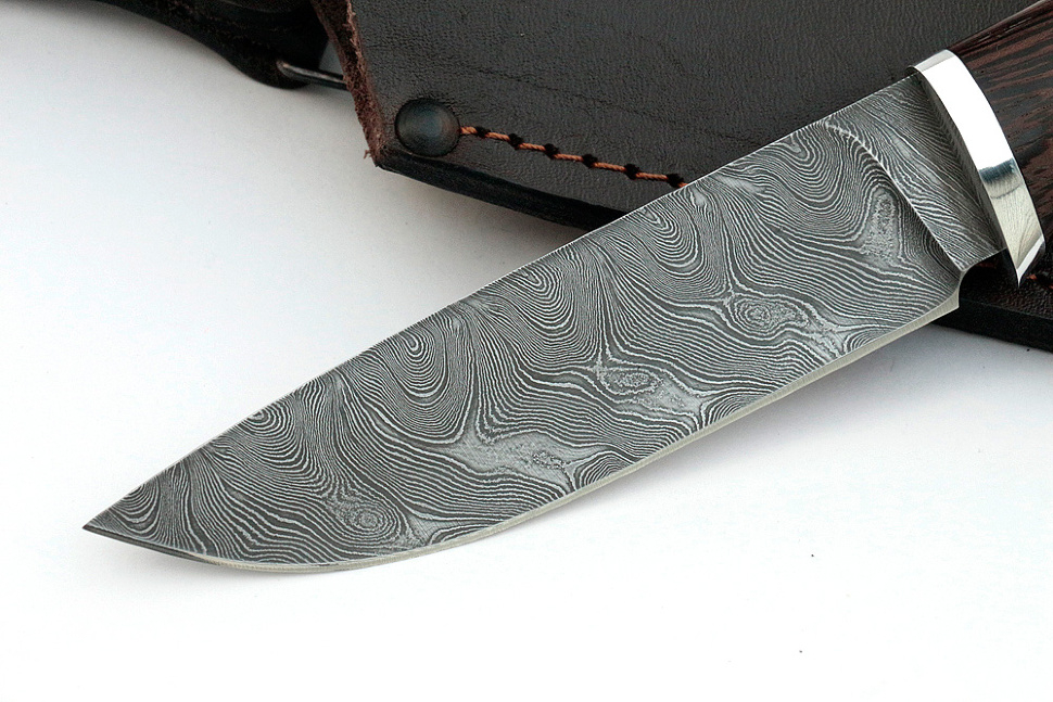 Нож Рысь (дамаск, венге)