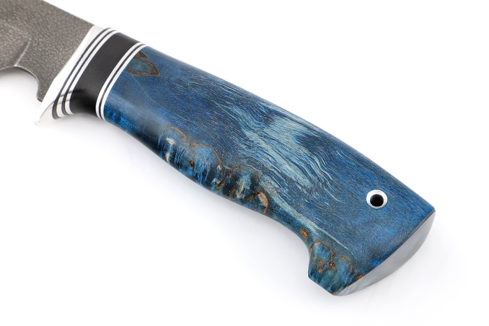 Нож Лесной (ХВ5-Алмазка, карельская берёза)