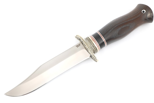 Нож Гладиатор (95Х18, вставка черный граб, ясень термоциклированный)