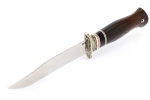 Нож Гладиатор (95Х18, вставка черный граб, ясень термоциклированный) - Нож Гладиатор (95Х18, вставка черный граб, ясень термоциклированный)