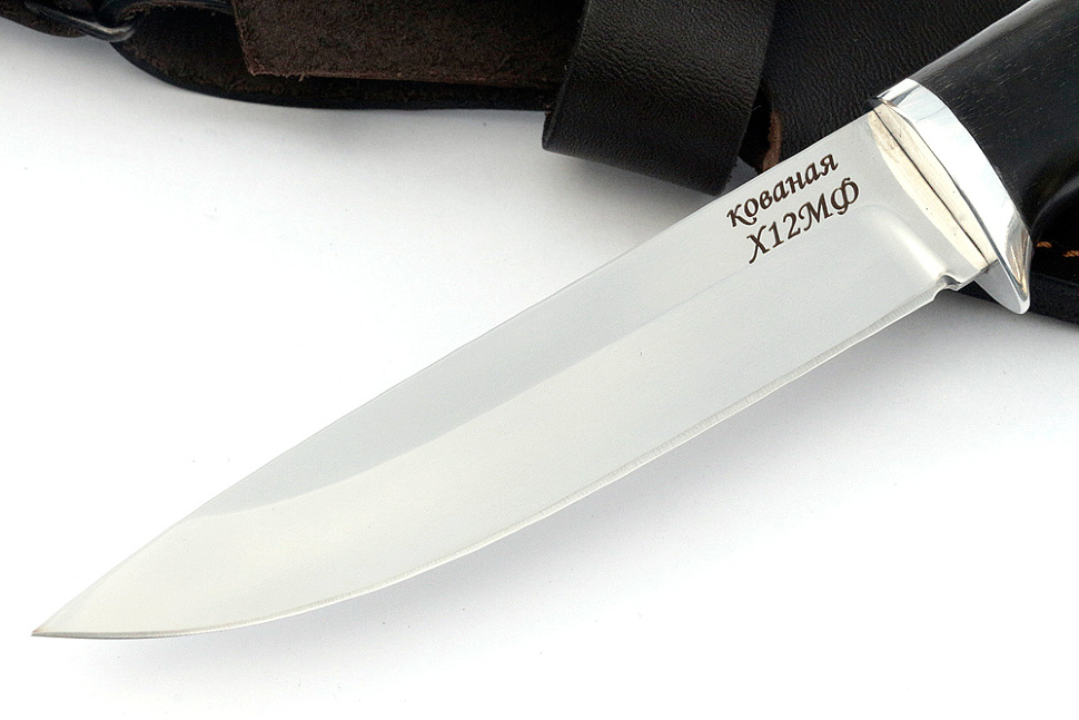 Нож Пантера (х12МФ, карельская берёза)