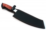 Нож Шеф-повар №1 (х12МФ, цельнометаллический; рукоять - бубинга) - Нож Шеф-повар №1 (х12МФ, цельнометаллический; рукоять - бубинга)