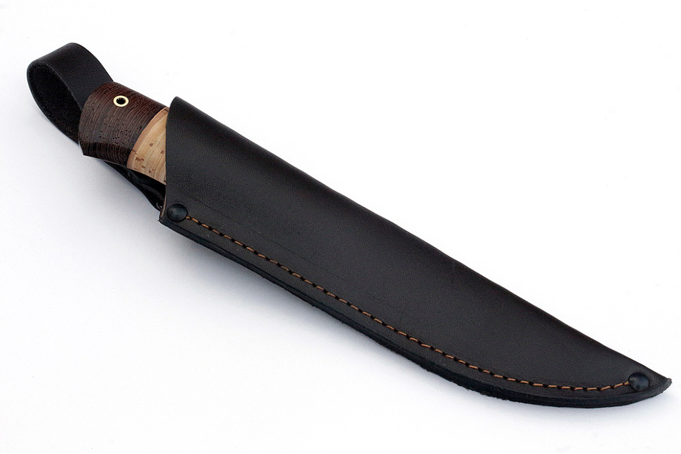 Нож Рысь (х12МФ, береста)