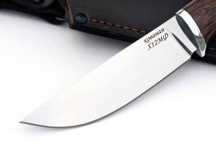 Нож Рысь (х12МФ, венге)