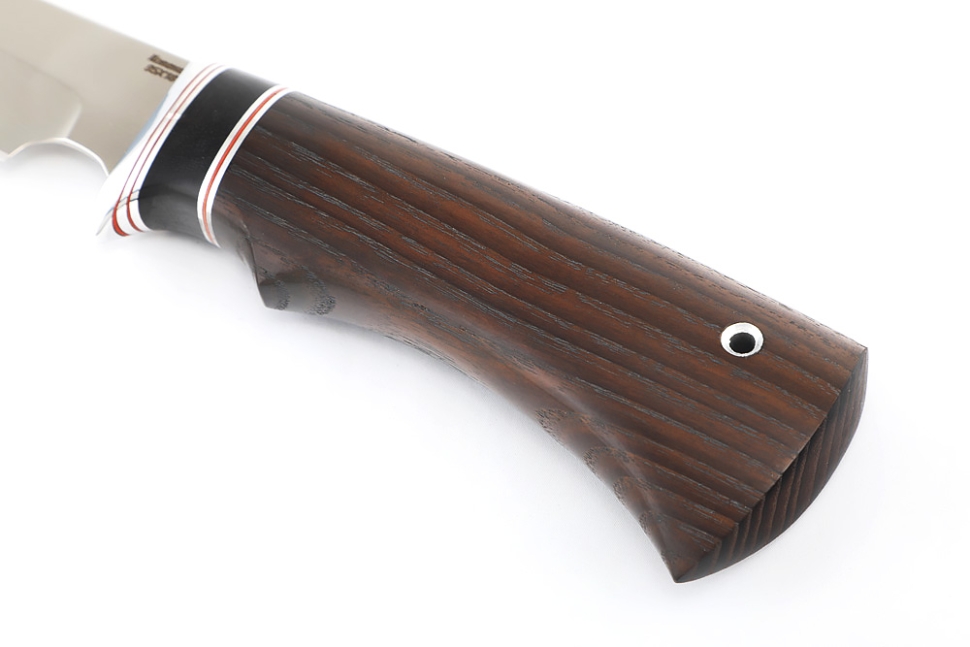 Нож Комар (95Х18, вставка черный граб, ясень термоциклированный)