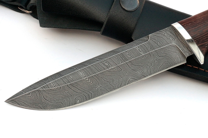 Нож Скат (дамаск, венге)