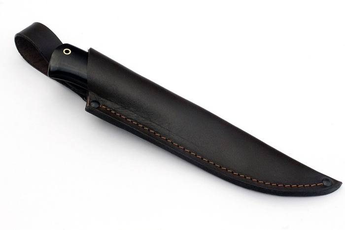 Нож Рысь (х12МФ, чёрный граб)