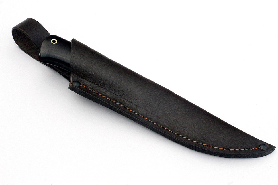 Нож Рысь (х12МФ, чёрный граб)