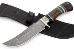 Нож Легион (K340, чёрный граб - венге - декоративный пластик) гарда мельхиор - Нож Легион (K340, чёрный граб - венге - декоративный пластик) гарда мельхиор
