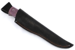 Нож Комар (дамаск, черный граб, карельская берёза фиолетовая) - Нож Комар (дамаск, черный граб, карельская берёза фиолетовая)