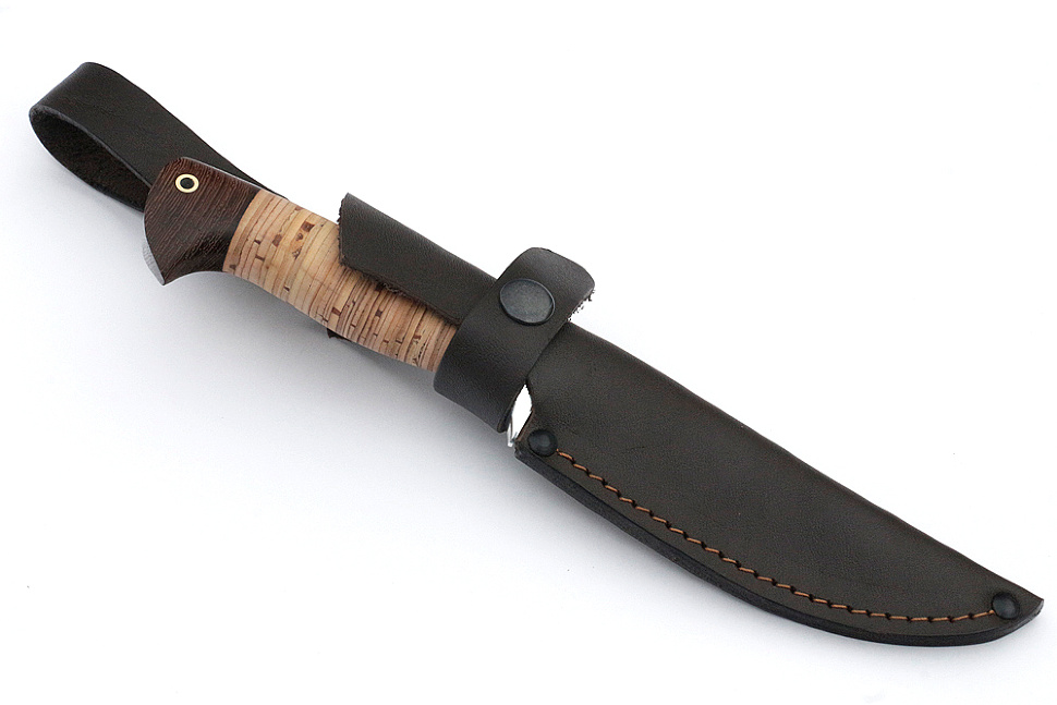 Нож Пантера (ХВ5-Алмазка, береста)