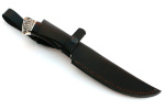 Нож Скат (порошковая сталь Elmax, чёрный граб - мельхиор) - Нож Скат (порошковая сталь Elmax, чёрный граб - мельхиор)