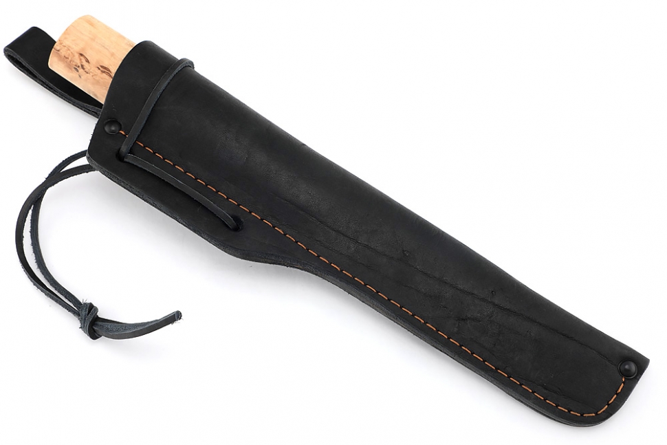 Нож Северный №3 (х12МФ, кованый дол, карельская берёза, вставка кость)