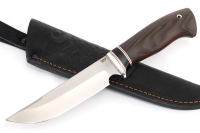 Нож Лесной (95Х18, вставка черный граб, ясень термоциклированный)
