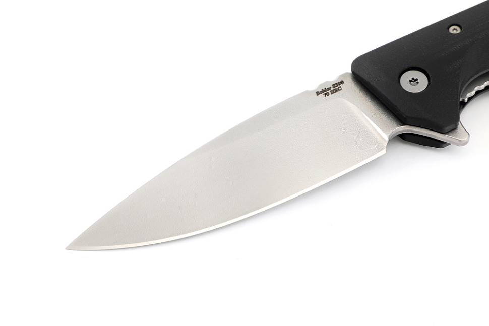 Нож складной Турист S390 рукоять G10 черная