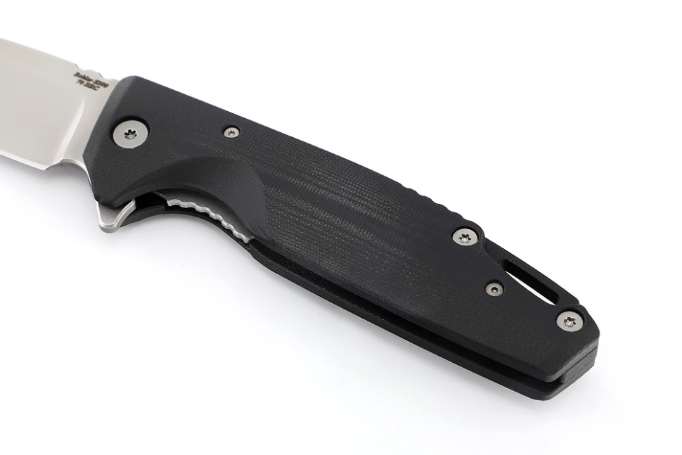 Нож складной Турист S390 рукоять G10 черная