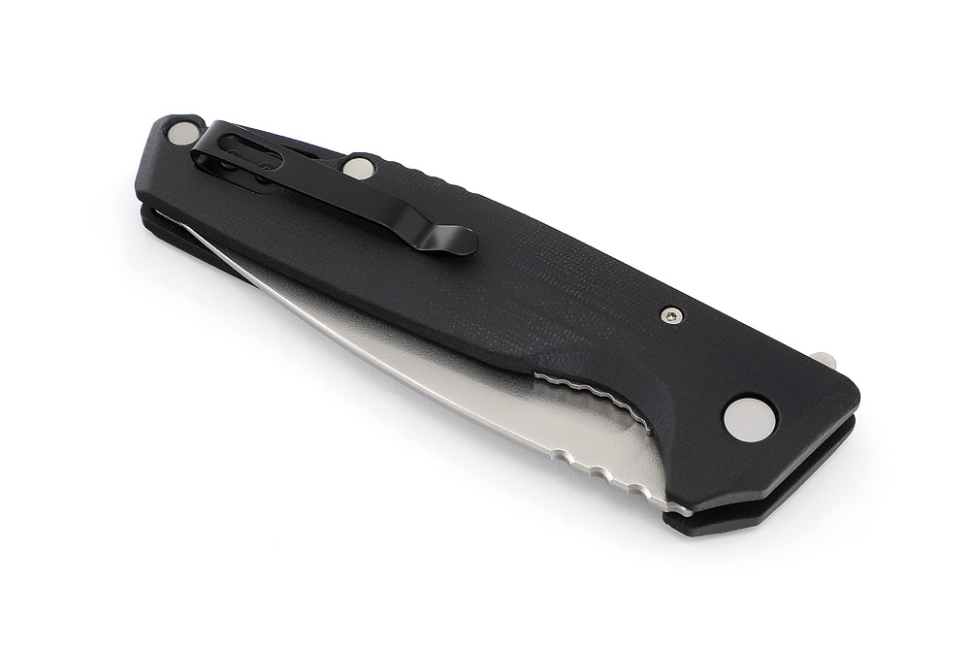 Нож складной Турист S390 рукоять G10 черная