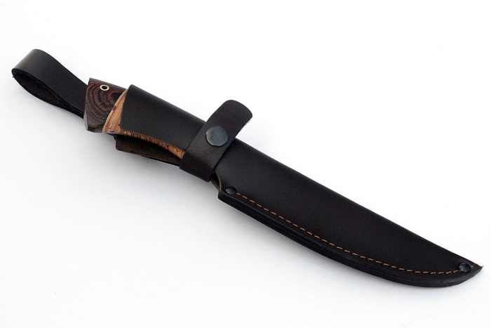 Нож Скат (х12МФ, береста)