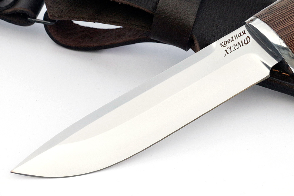 Нож Скат (х12МФ, венге)