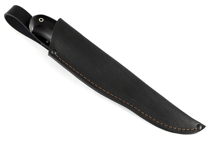 Нож Скорпион (порошковая сталь Elmax, чёрный граб)