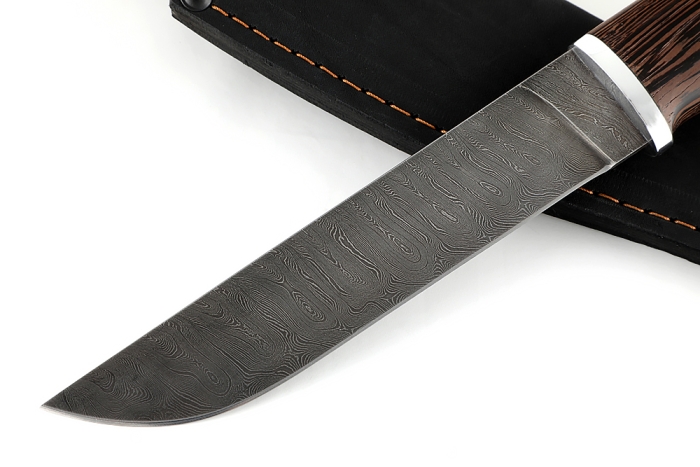 Нож Скорпион (дамаск, венге)