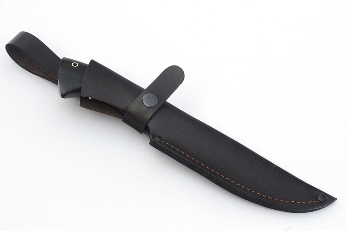 Нож Скат (х12МФ, чёрный граб)