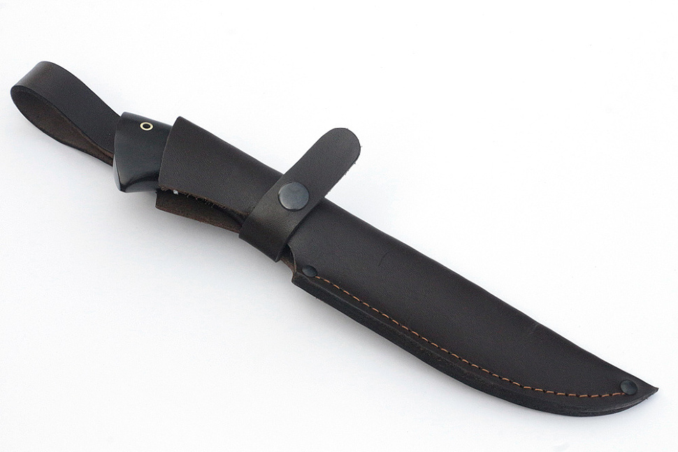 Нож Скат (х12МФ, чёрный граб)