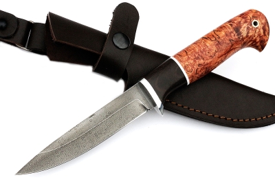 Нож Пантера (ХВ5-Алмазка, карельская берёза)