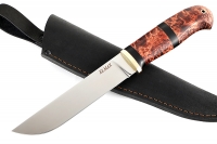 Нож Скорпион (порошковая сталь Elmax, карельская берёза)