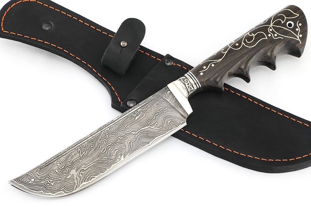 Изготовление рукояти ножа из рога ! Весь процесс! Making a knife handle from elk horn!