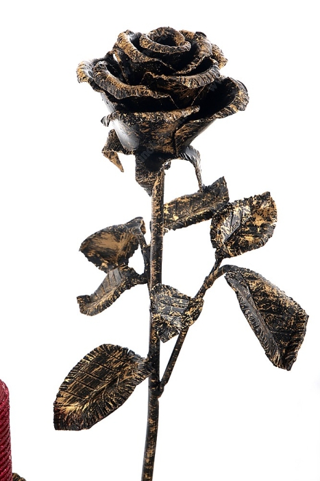 Кованый подсвечник ручной работы №1