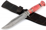 Нож Атака (К340, рукоять наборная стабилизированный кап клёна, гарда мельхиор) - Нож Атака (К340, рукоять наборная стабилизированный кап клёна, гарда мельхиор)