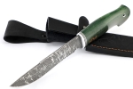 Нож Флагман (D2, карельская берёза зеленая) - Нож Флагман (D2, карельская берёза зеленая)